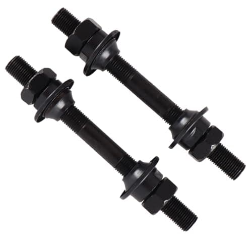 Image of CENPEK 2 Pcs Bike Hub Shaft Hub Axle-Bicycle Wheel Spindle Hollow Quick Release for MTB Road Mountain Bicycle Front Axle