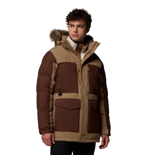 Image of Columbia Men's Marquam Peak Fusion 2 Parka, Winter parka, Delta/Tobacco, X-Large