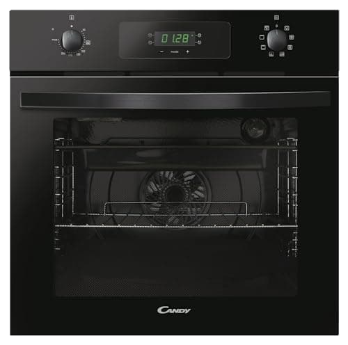 Image of Candy FIDCN615/1 Built In Electric Multifunctional Single Oven, Fan Oven, 70 Litre capacity, 8 functions, enamel interior, Aquactiva steam cleaning, 60cm