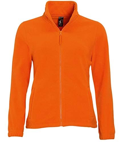 Image of SOL'S Womens North Fleece Jacket Orange M