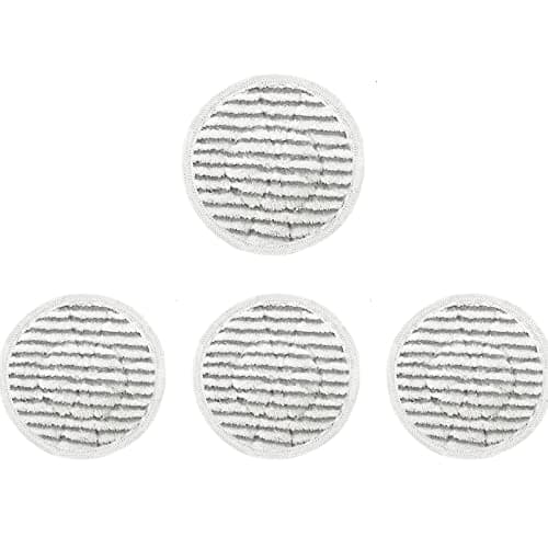 Image of Scrub Mop Pads Replacement for Shark S6002UK S7201UK S8201UK Steam Mop,Reusable Steam & Scrub All-in-One Cleaning Pads, Scrubbing and Sanitizing Rotating Power Pads for All sealed hard floors (Gray)