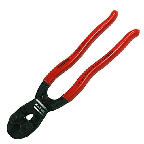 Image of KNIPEX - 71 31 200 Tools - Cobolt Compact Bolt Cutter with Notched Blade (7131200), 8-Inch