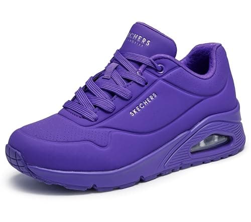 Image of Skechers Women's Uno - Night Shades Trainers, Purple, 7 UK