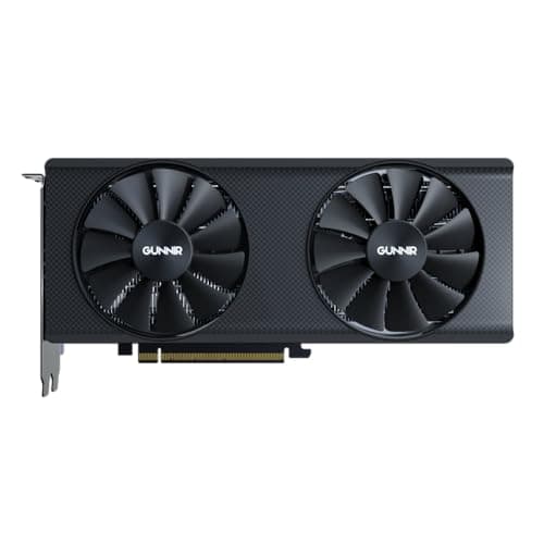 Image of WEELIAO GUNNIR Intel Arc A750 Index Black Graphics Card, 2050 Mhz Video Card, 8GB 256-bit GDDR6,PCIE 4.0,1 HDMI,3 DP,2 Fans.TBP 225W