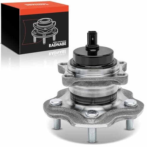 Image of Frankberg 1x Wheel Bearing Hub Wheel Hub Rear Axle Left or right Compatible with A.u.r.i.s E15 E18 1.2L-2.2L 2006-2018 A.v.e.n.s.i.s T27 1.6L-2.2L Replace# 4245042040