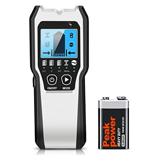 Image of FOLAI TH550 Stud Finder Wall Scanner - 5 in 1 Stud Detector Detector Beam Finders Wall Detector Sensor Center Finding with LCD Display for Wood AC Wire Metal Studs Cable Joist Detection