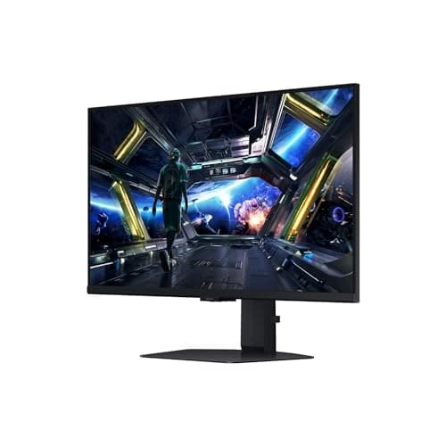 Image of Samsung Odyssey G70D 4K Gaming Monitor, 27 Inches, IPS Panel, 3840x2160, AMD FreeSync Premium, HDR10+, 1ms Response Time, 144Hz Refresh Rate