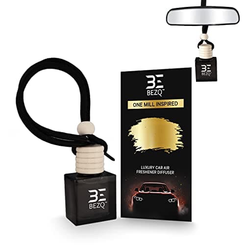 Image of BEZQ Car Fragrances One Million Inspired Car Air Freshener for Men Diffuser Scent Luxury Ornament Long Lasting (ONE MILL INSPIRED)