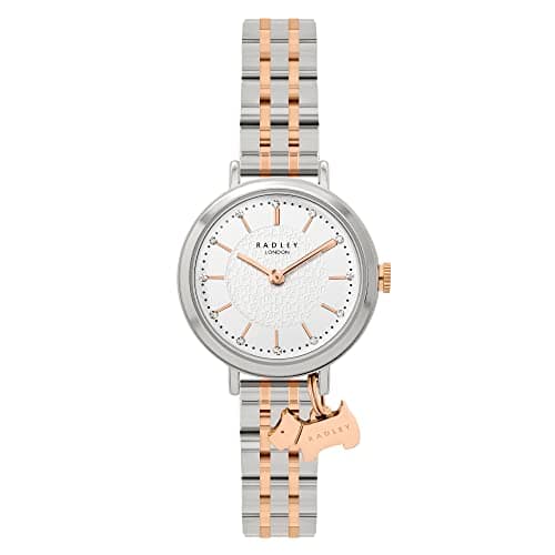 Image of RADLEY Ladies Selby Street Two Tone Link Bracelet Watch RY4623