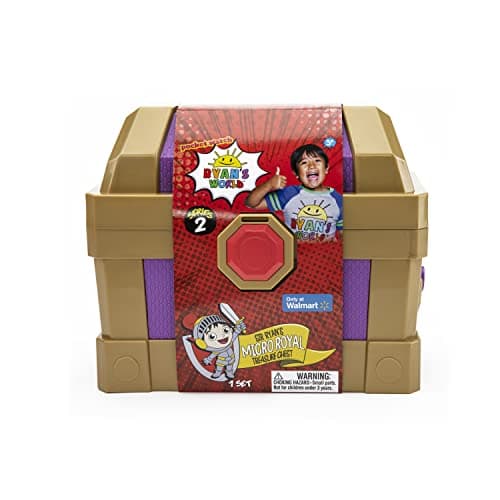 Image of Ryan's World: Sir Ryan's Micro Royal Treasure Chest | Including Mini Figures, Vehicles & Putty! | For Kids Aged 3+