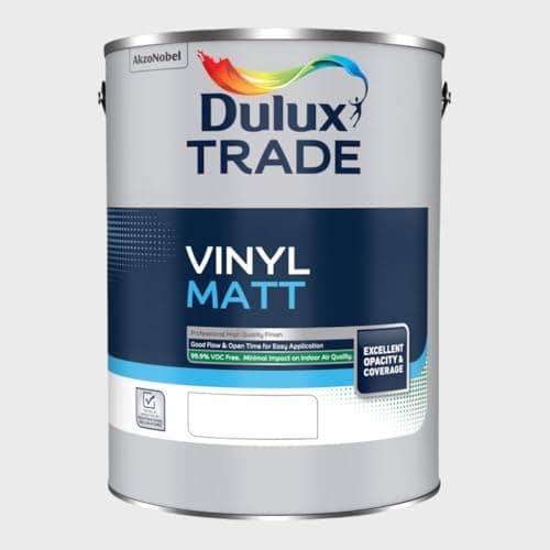 Image of DULUX TRADE VINYL MATT ROCK SALT 5L