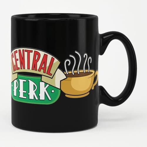 Image of FRIENDS Officially Licensed The Central Perk Coffee Mug (Black)
