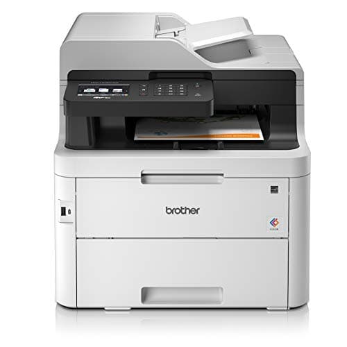 Image of Brother MFC-L3750CDW 4-in-1 Multifunction Printer (Printing/Copy/Scan/Fax) 24 ppm Colour LED USB White