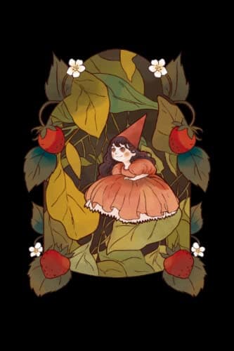 Image of Forest Fairy - Cottagecore Aesthetic Notebook: A5 (6x9) Naturecore and Fairycore notebook with 120 lined pages and weekdays for diary function