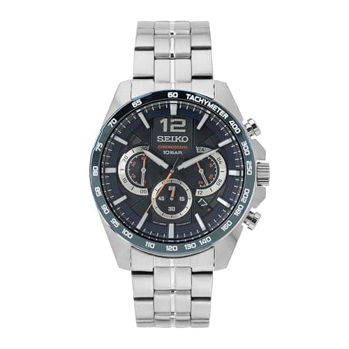 Image of Seiko Mens Chronograph Watch SSB345P1