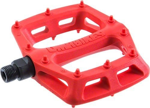 Image of DMR V6 Pedals, 9/16" Plastic Platform Red by DMR