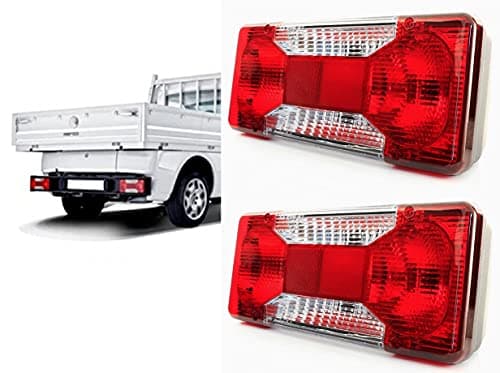 Image of 24/7Auto Left + right rear tail lights for Daily 2006+ platform/chassis