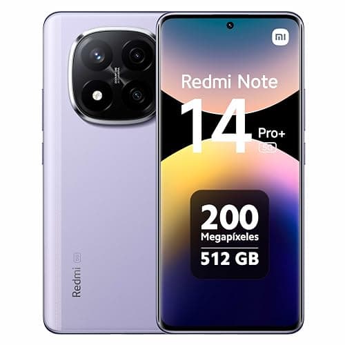 Image of Xiaomi Redmi Note 14 Pro+ 5G Smartphone, 12+512GB, Lavender Purple (UK Version + 2 Years Warranty)