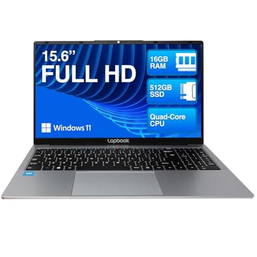 Image of 15.6" Full HD Laptop - 16GB RAM 512GB M.2 SSD Windows 11 Home, Dual-Band WiFi, Integrated Webcam - S15 N2 15 Inch Lightweight Laptop
