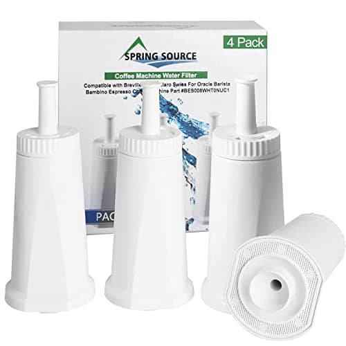 Image of 4Pack Water Filters for Sage Coffee Machine Models SES 990/980/500/878/875/880/920/810, Appliances BES008 Softener for Sage Barista Express Water Filters