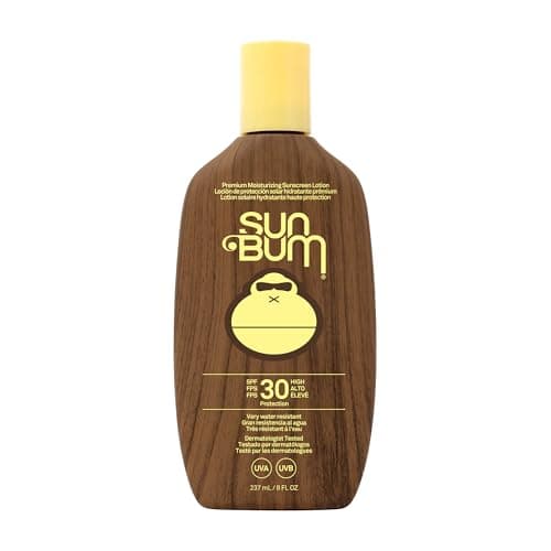 Image of Sun Bum Original SPF 30 Sun Cream Lotion, Moisturizing Sunscreen with Vitamin E, Vegan and Reef Friendly, Broad Spectrum UVA/UVB Protection, 237ml