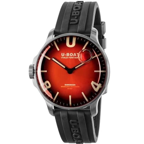 Image of U-Boat Watches mid-30460, Black/White