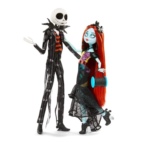 Image of Monster High Skullector Disney's The Nightmare Before Christmas Jack and Sally Doll Set HNF99