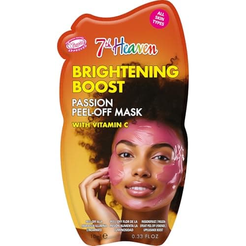 Image of 7th Heaven Passion Peel Off Face Mask with Vitamin C, Purifying, Deep Cleansing, Hydrating and Vegan Peel Off Mask - Genuine 7th Heaven Face Masks Skincare