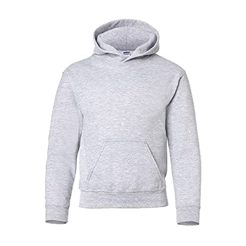 Image of Gildan Heavy Blend Childrens Unisex Hooded Sweatshirt Top / Hoodie (S) (Sport Grey)