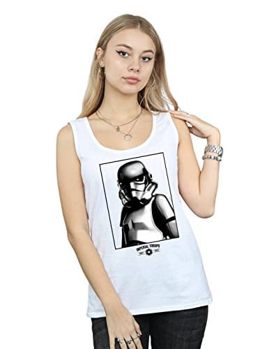Image of Star Wars Women's Imperial Troops Vest White XX-Large