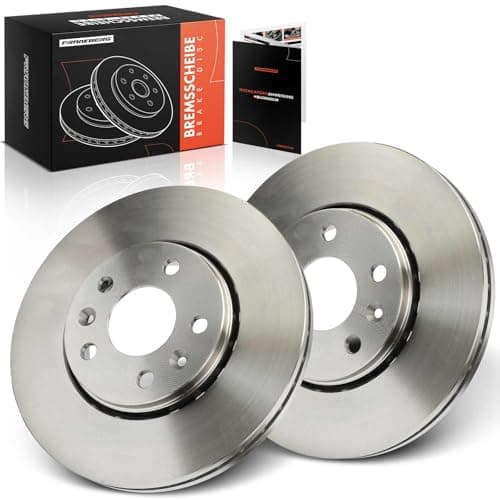 Image of Frankberg Brake Disc Set incl. 2x Discs Front Vented Ø296mm Compatible with NV300 Estate X82 Vivaro Estate X82 Trafic III Bus Replace# 93866700,6000619994