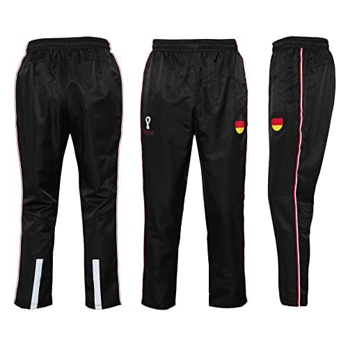 Image of Germany, Official Fifa 2022 Training Football Tracksuit Bottoms Track Pants, Men's S