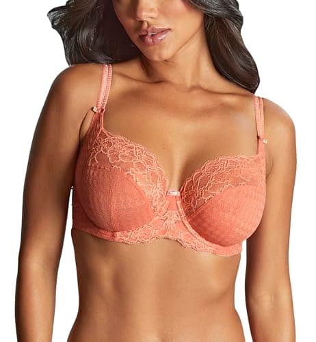 Image of Panache Women's Envy Balconnet Bra, Terracotta, 38E
