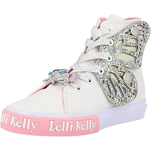 Image of Lelli Kelly LK 1330 Girls Sneakers Silver Size: 2.5 UK
