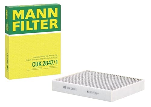 Image of MANN-FILTER CUK 2847/1 Cabin Air Filter - Pollen Filter with Activated Carbon - for Cars + Transporters