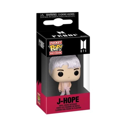 Image of Funko Pop! Keychain: BTS - J-Hope - J Hope Novelty Keyring - Collectable Mini Figure - Stocking Filler - Gift Idea - Official Merchandise - Music Fans - Backpack Decor