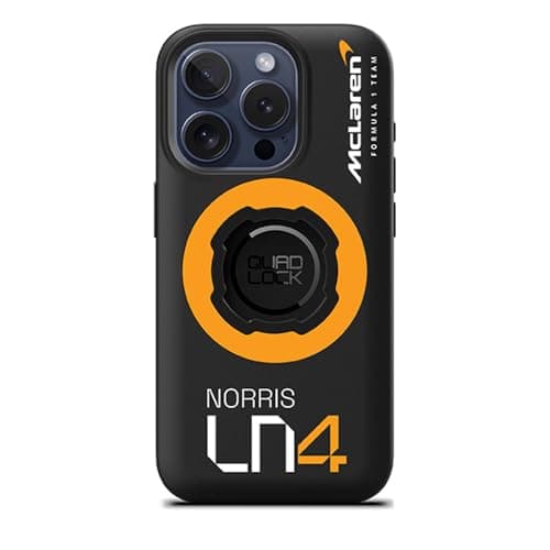 Image of Quad Lock MAG Case - iPhone 15 Pro - Lando Norris Black