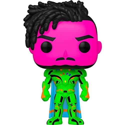Image of Funko Pop! Jumbo: What If - the King - Infinity Killmonger - (Blacklight) - Marvel What If - Collectable Vinyl Figure - Gift Idea - Official Merchandise - Toys for Kids & Adults - TV Fans