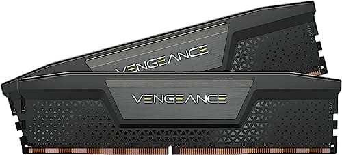 Image of CORSAIR VENGEANCE DDR5 RAM 48GB (2x24GB) Up to 6000MHz CL36 Intel XMP iCUE Compatible Computer Memory - Black (CMK48GX5M2E6000C36)