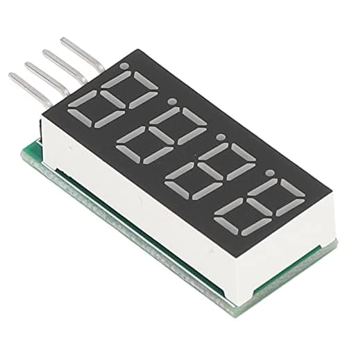 Image of Marhynchus Stable 4 Digit 7 Segment Digital Tube Module LED Display Module I2C Interface DC 5/3.3V DM43B04 for DIY Electronic Devices Toy Cars and Instrumentation