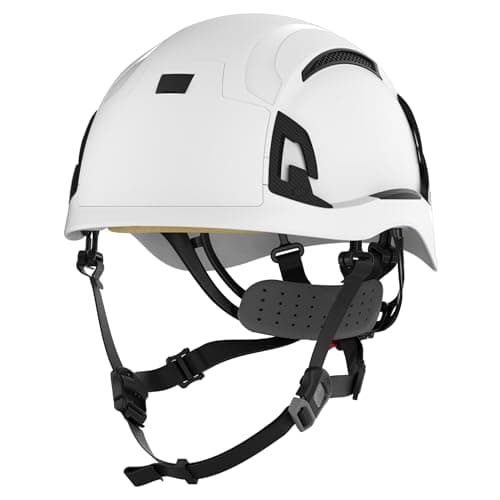 Image of JSP EVO ALTA Baseworker Industrial Safety Helmet Wheel Ratchet - White (ARA170-000-100)
