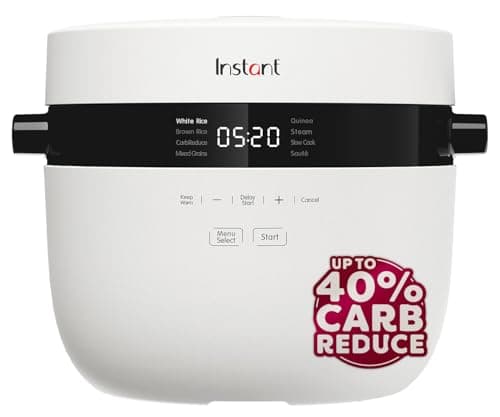 Image of Instant Pot Electric Rice Cooker & Steamer, 5L (20 Cup) - With Dishwasher-Safe Non-Stick Cooking Pot, Stainless-steel Steamer Basket, Measuring Cup - With Slow Cooker & Sauté Functions
