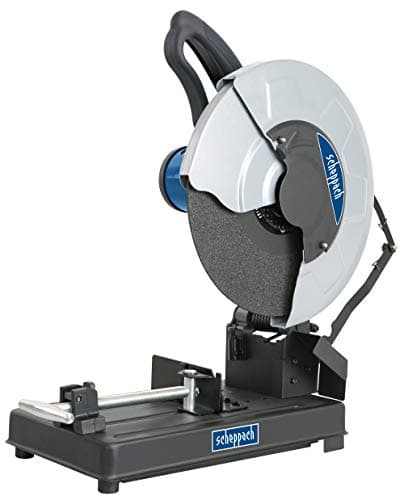 Image of Scheppach 590 3702 901 Cut Off Saw, 240 V, Blue/Black/Silver, 355 mm