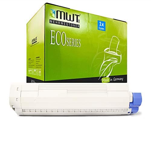 Image of 1x MWT Toner compatible for Oki MC 853 873 wie 45862839 Cyan Blue Printer Cartridge Cartridge