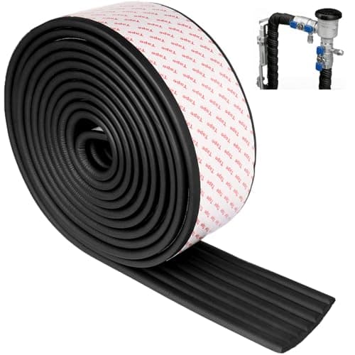 Image of Pipe Insulation Wrap 16.4ft x 3.2in - Self-Adhesive Foam Tape for Hot & Cold Water Pipes, Indoor/Outdoor Winter Freeze Protection, Heat Loss Reduction, Easy Install Pipe Lagging Cover