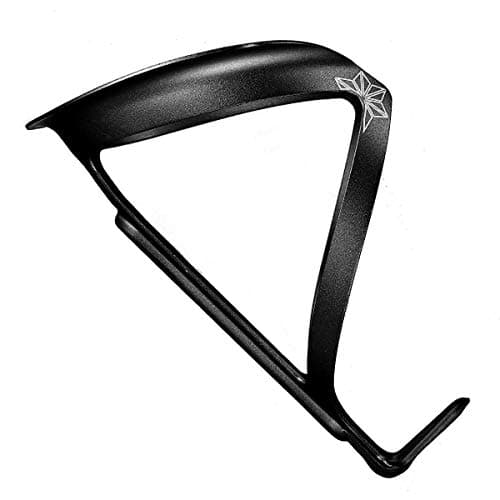 Image of Supacaz Black Fly Cage Ano - Cycling Water Bottle Cage Holder for Road Bike + MTB Mountain Bike
