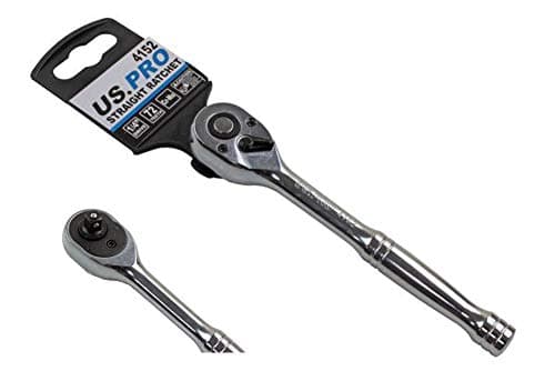 Image of US PRO 1/4" Drive 72T Quick Release Reversible Ratchet Socket Wrench 4152