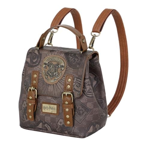 Image of Harry Potter Pride-Quest Backpack-Handbag, Brown, 12 x 26 x 21.5 cm, Capacity 6.5 L