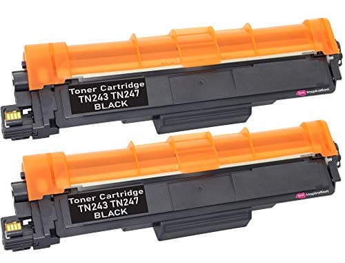 Image of 2 BLACK Compatible TN243 TN247 Laser Toner Cartridges for Brother DCP-L3510CDW DCP-L3550CDW HL-L3210CW HL-L3230CDW HL-L3270CDW MFC-L3710CW MFC-L3730CDN MFC-L3750CDW MFC-L3770CDW | 1,000 Pages