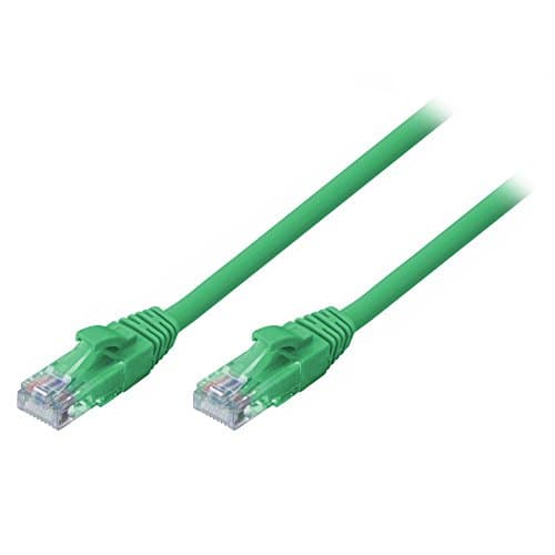 Image of Lindy 0.5m Cat.6 U/UTP Ethernet Cable, Green